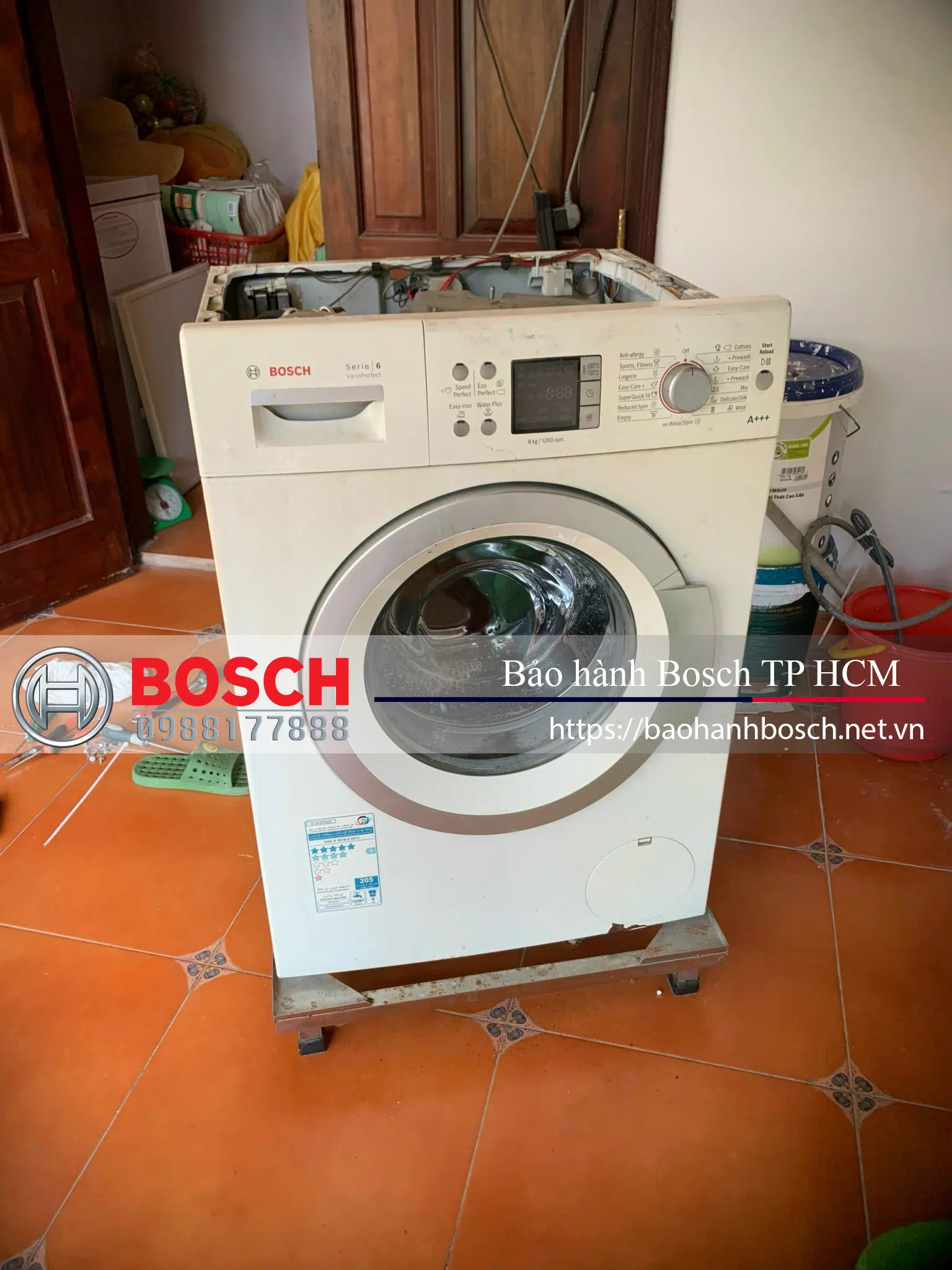 Máy giặt Bosch bị hư, cần bảo hành chính hãng tại TP HCM, dịch vụ sửa chữa và bảo trì máy giặt Bosch chất lượng cao, bảo hành nhanh chóng và uy tín, liên hệ ngay để được hỗ trợ.