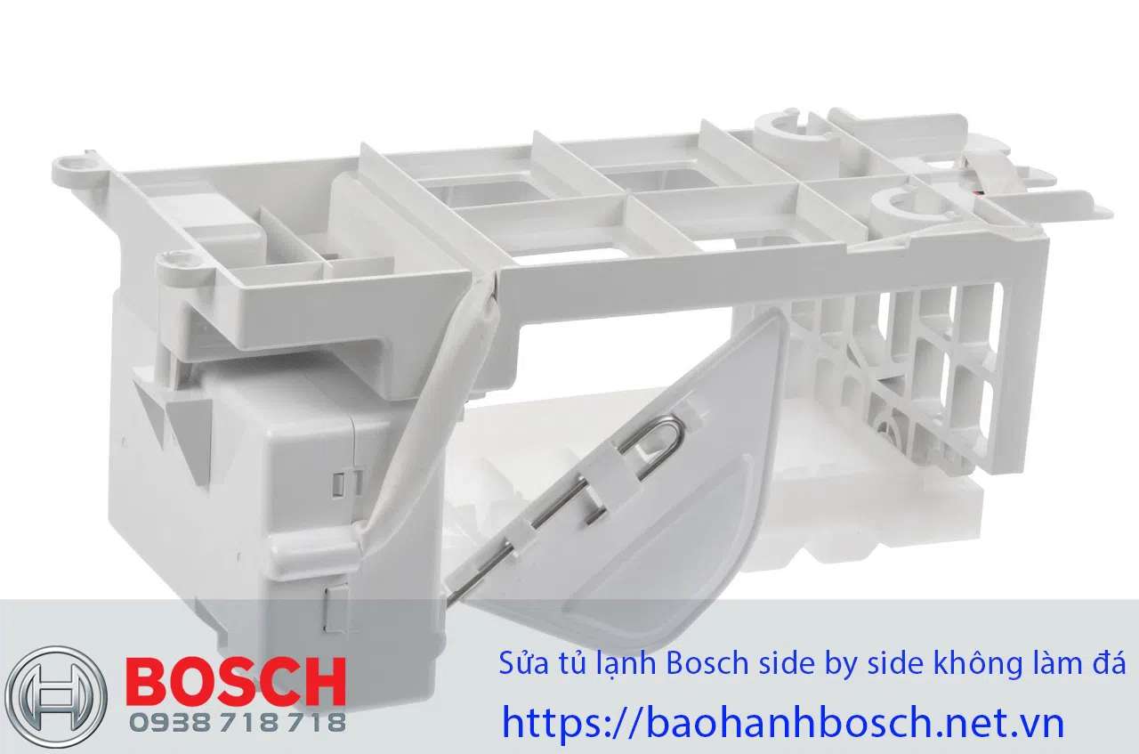 Bảo hành Bosch, sửa tủ lạnh Bosch side by side không làm đá, linh kiện chính hãng, dịch vụ bảo trì tủ lạnh Bosch uy tín tại Việt Nam.