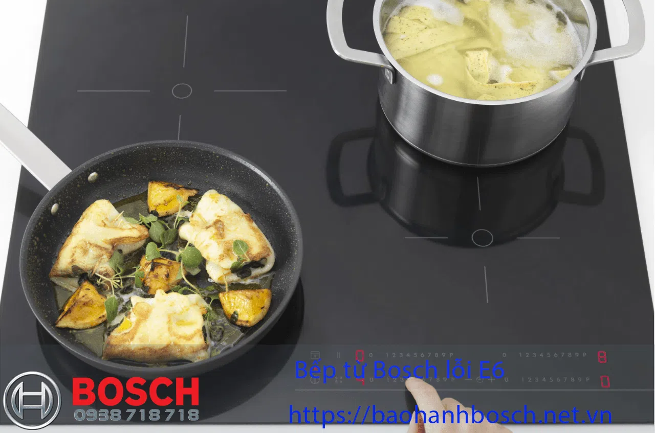 Bếp từ Bosch lỗi E6