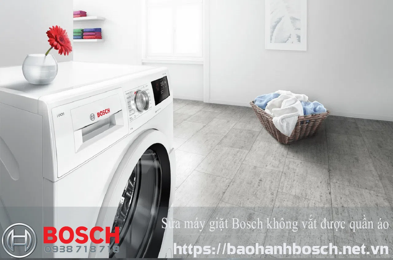 máy giặt Bosch không vắt
