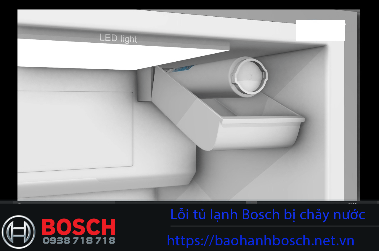 Tủ lạnh Bosch bị chảy nước