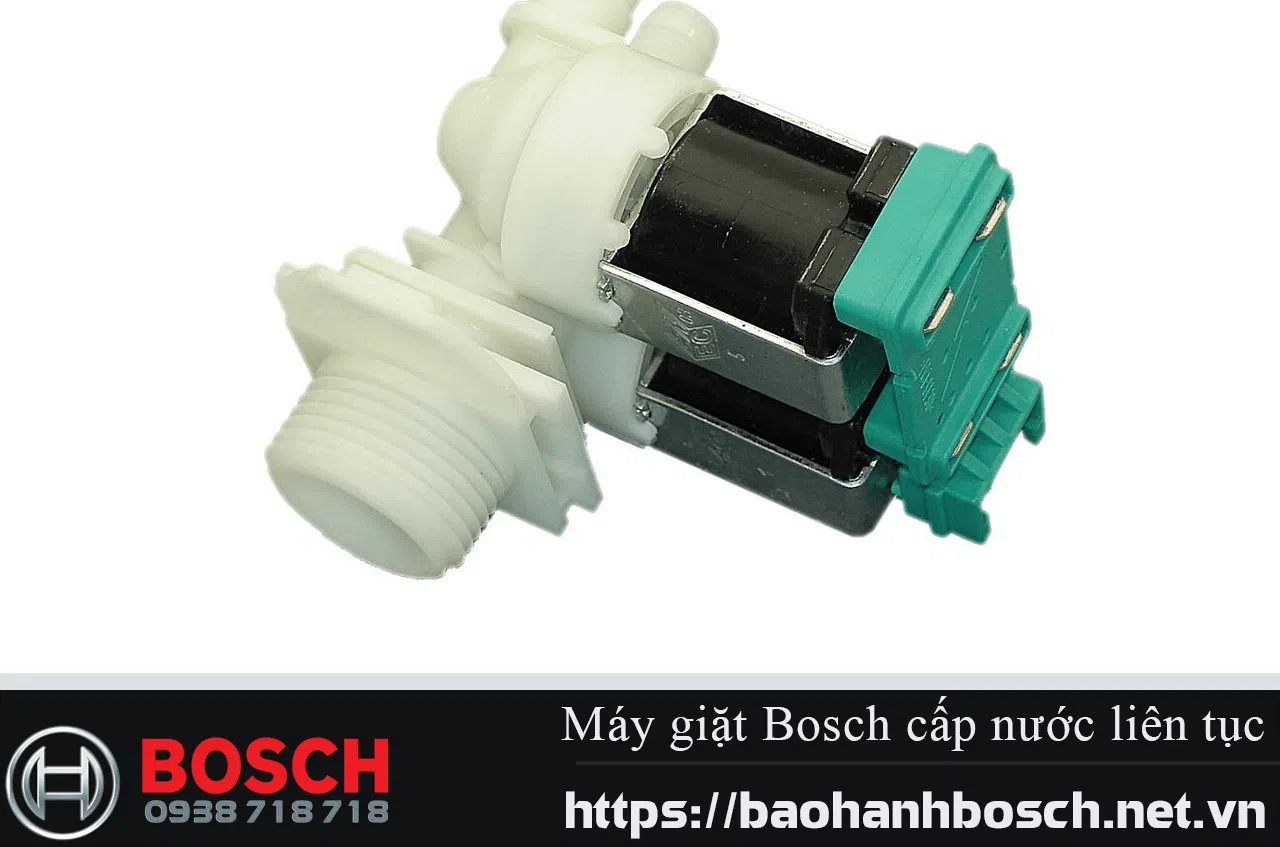 Van thủy lực máy giặt Bosch chính hãng, bơm nước liên tục, bảo hành Bosch, linh kiện thay thế chính hãng, phụ kiện máy giặt Bosch, dịch vụ bảo trì và sửa chữa Bosch tại Việt Nam.