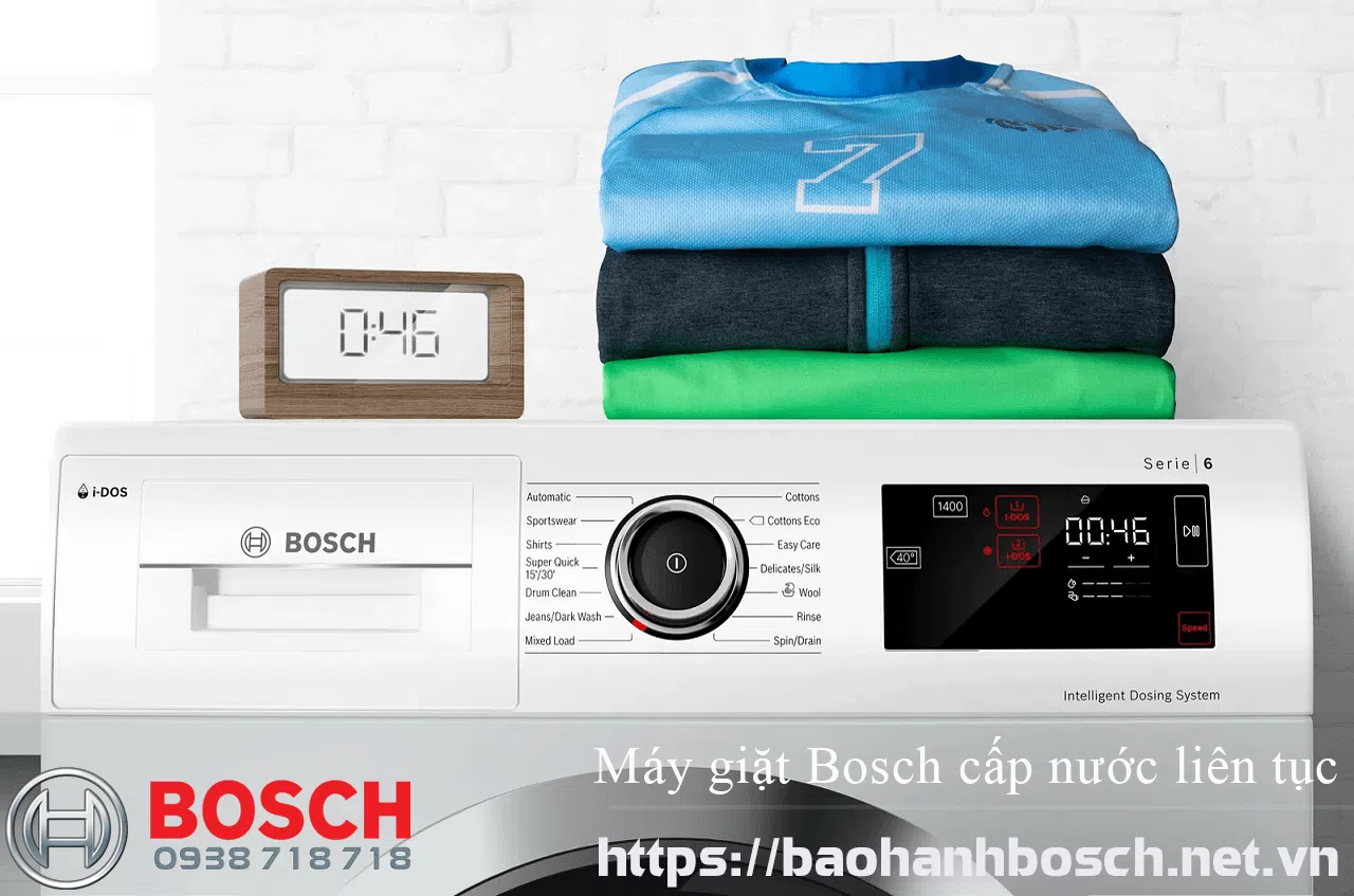 Máy giặt Bosch chính hãng bảo hành, dịch vụ sửa chữa và bảo trì máy giặt Bosch tại Việt Nam. Đảm bảo chất lượng và uy tín, hỗ trợ khách hàng nhanh chóng.