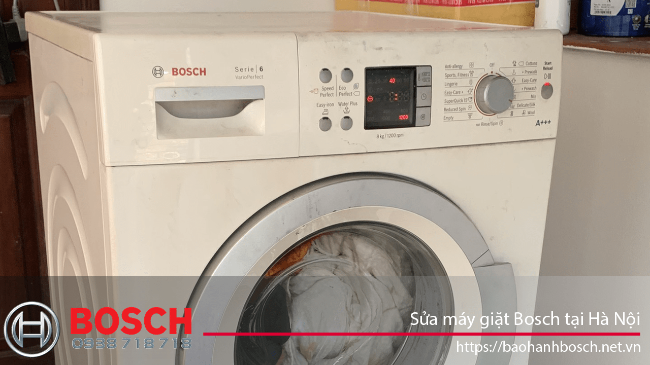Sửa máy giặt Bosch tại Hà Nội