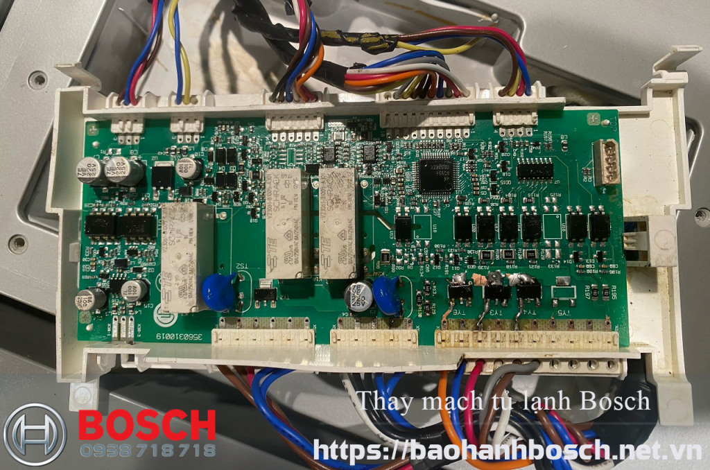 Linh kiện bảng mạch tủ lạnh Bosch chính hãng, bảo hành đảm bảo, sửa chữa nhanh chóng, uy tín tại Việt Nam.