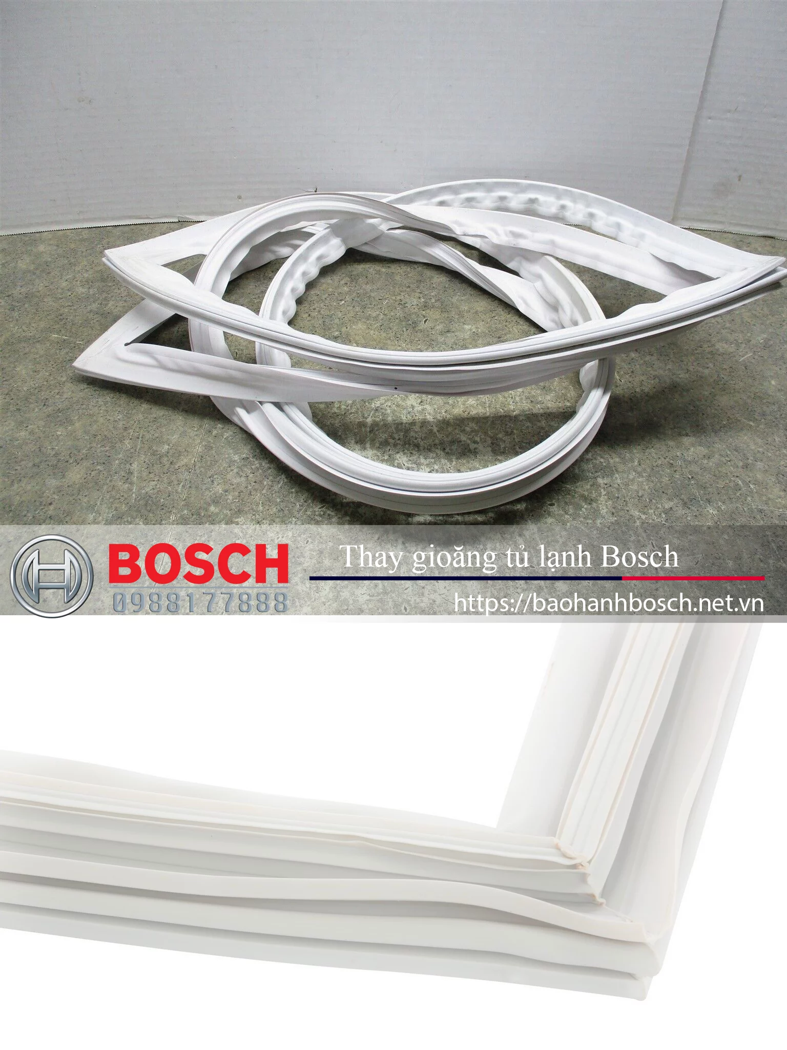 Thay gioăng tủ lạnh Bosch