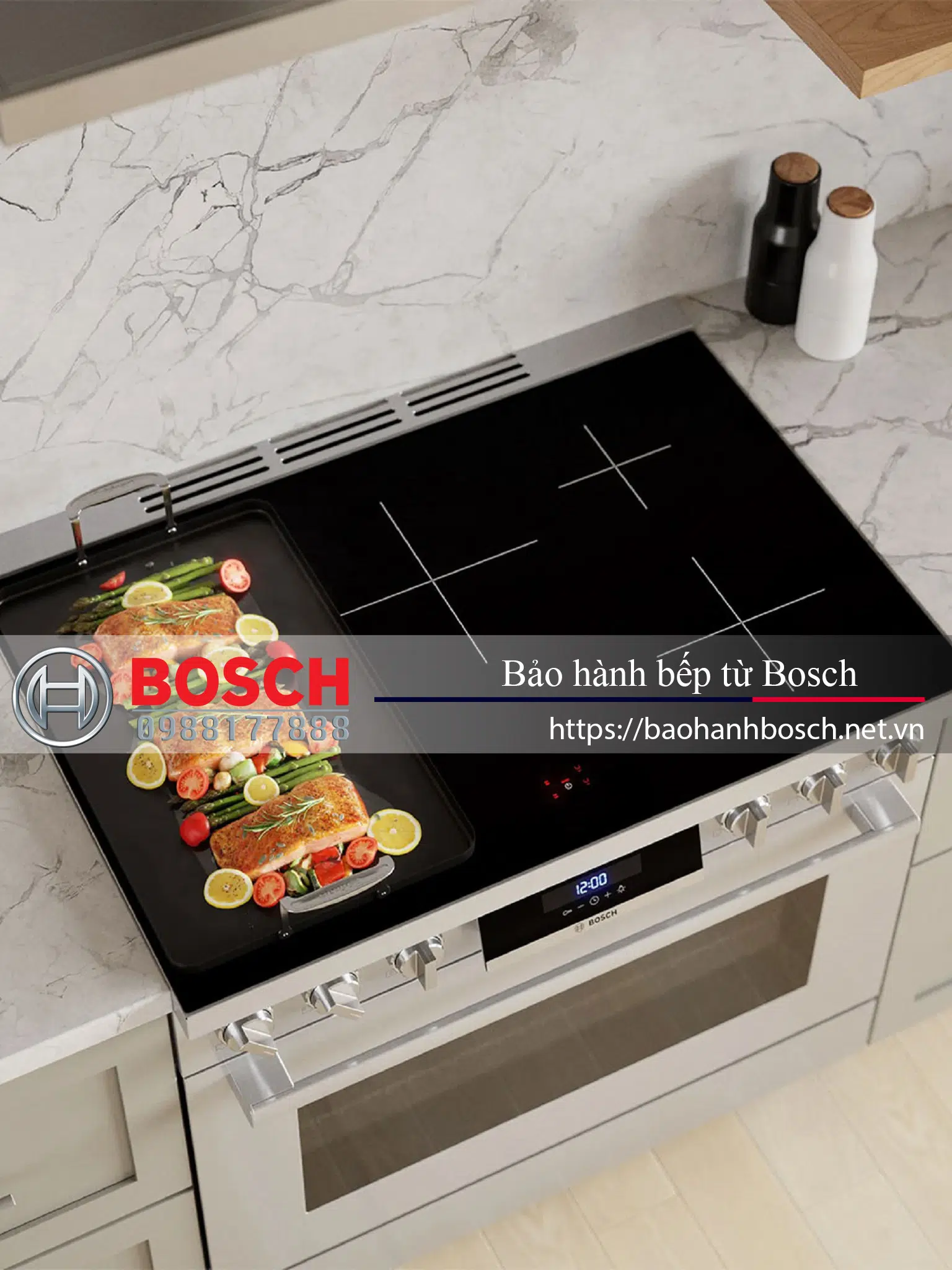 Bảo hành bếp từ Bosch, dịch vụ bảo trì và sửa chữa bếp Bosch chính hãng tại nhà, đảm bảo chất lượng và độ bền cho thiết bị nấu ăn của bạn.