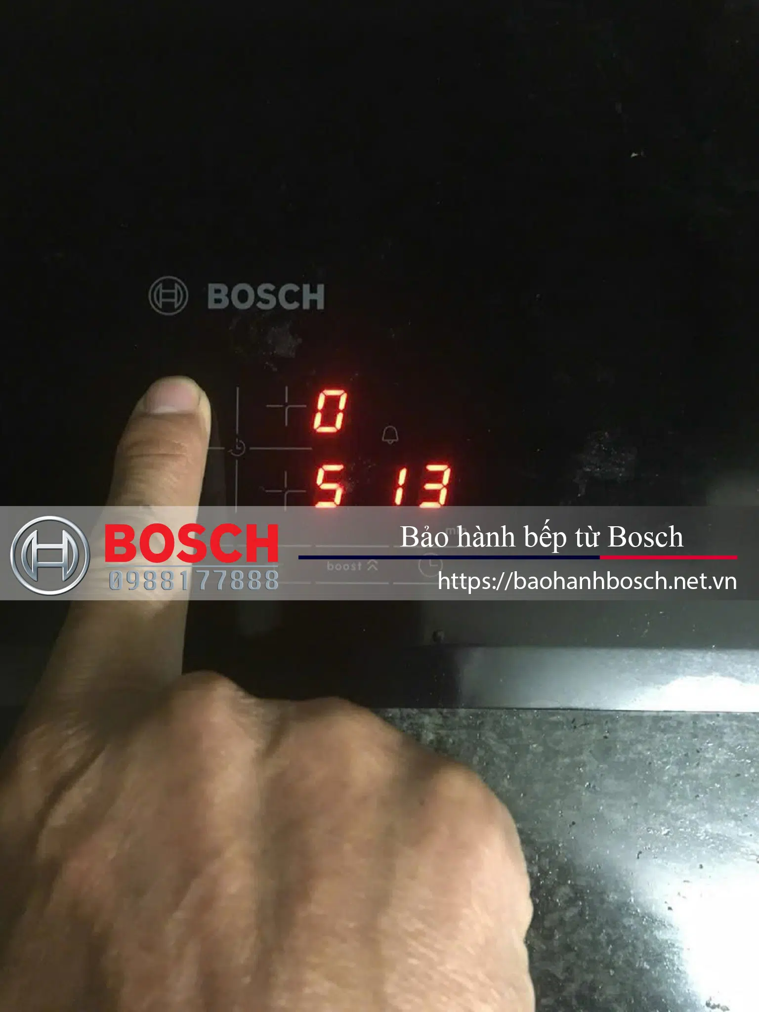 Bảo hành bếp từ Bosch, dịch vụ bảo trì chính hãng của Bosch tại Việt Nam.