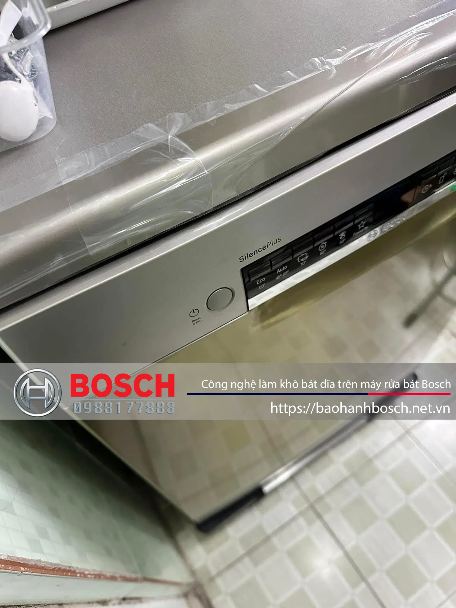 Bảo hành Bosch máy rửa bát, dịch vụ sửa chữa và bảo dưỡng máy rửa bát Bosch chính hãng tại Việt Nam.