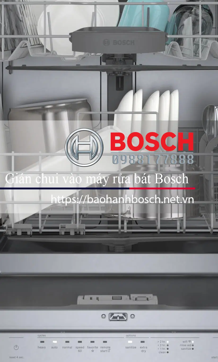 Bảo hành Bosch, dịch vụ sửa chữa và bảo trì máy rửa bát Bosch chính hãng tại Việt Nam.