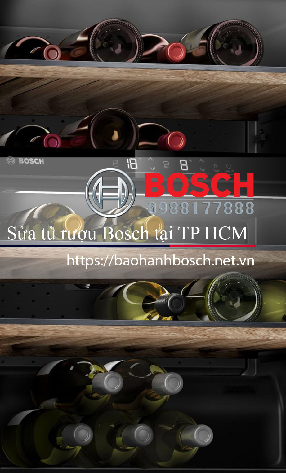 Sửa tủ rượu Bosch tại TP HCM chính hãng