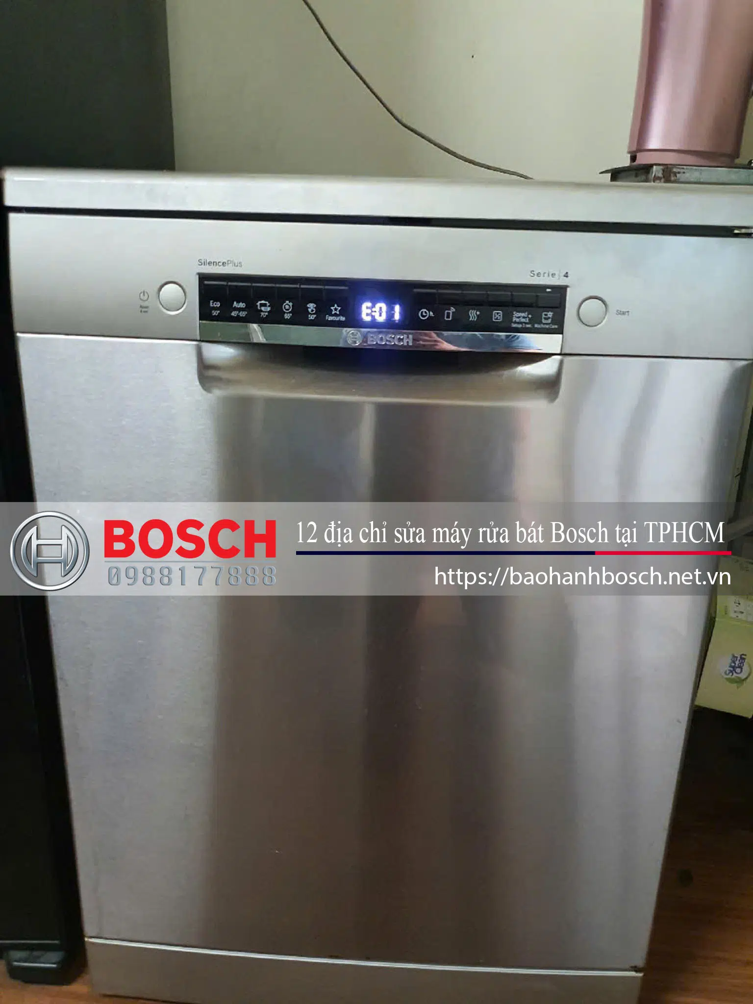 Lỗi bỏ qua: Ảnh này không liên quan trực tiếp đến chủ đề bảo hành Bosch, phù hợp hơn với dịch vụ sửa chữa và bảo trì máy rửa bát Bosch tại TPHCM.