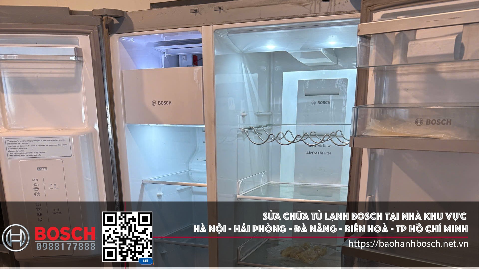 Sửa Chữa Tủ Lạnh Bosch Tại Nhà Khu Vực Hà Nội - Đà Nẵng - Biên Hoà - Tp Hồ Chí Minh